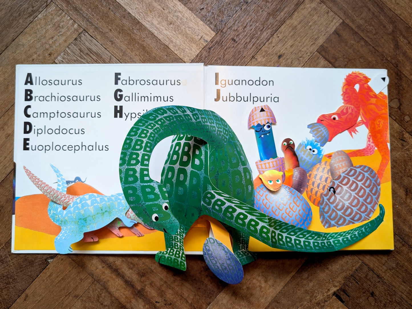 ABC Dinosaurs (First Edition 1993) – Jan Pienkowski
