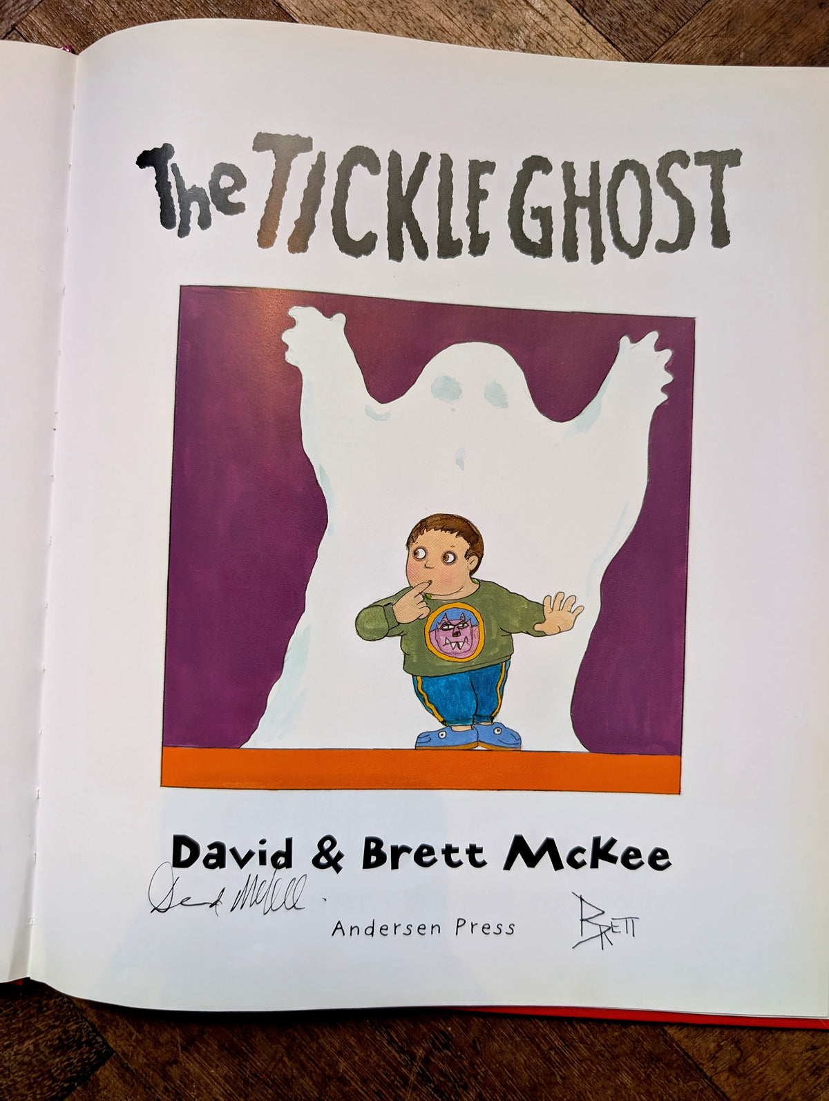The Tickle Ghost (Double Signed, First Edition) – David & Brett McKee