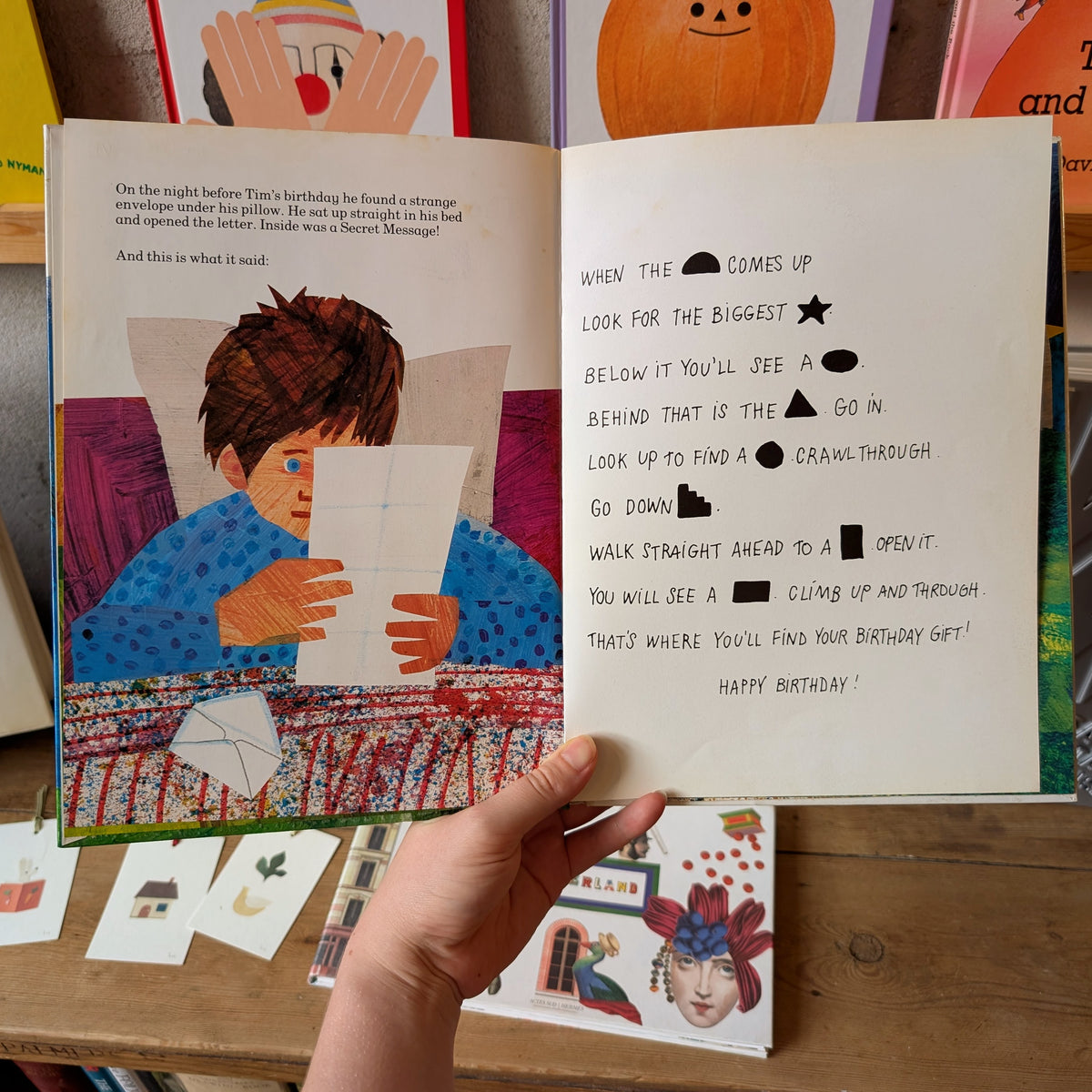 The Secret Birthday Message (First Edition) – Eric Carle