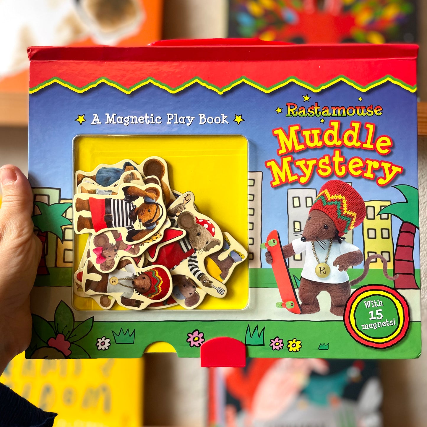 Rastamouse Muddle Mystery: A Magnetic Play Book – Michael de Souza, Genevieve Webster