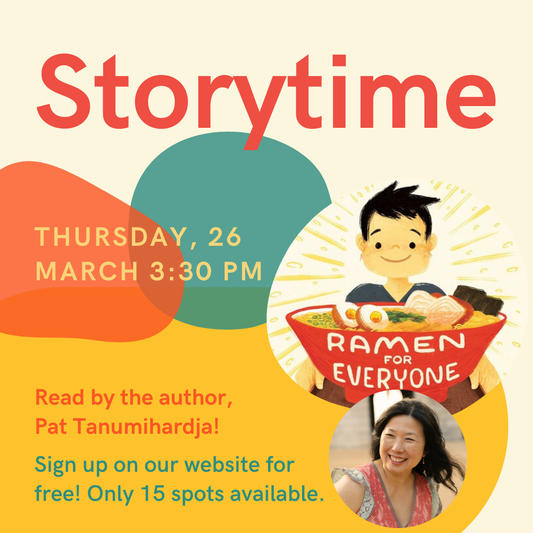 Storytime with Pat Tanumihardja