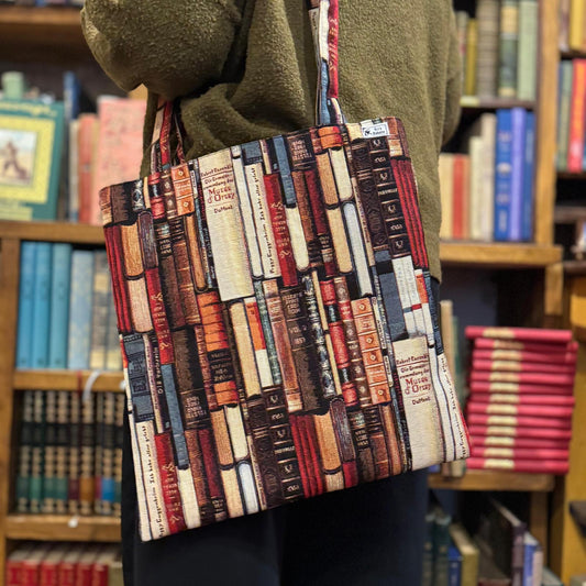 Long Book Tote (with book handle)