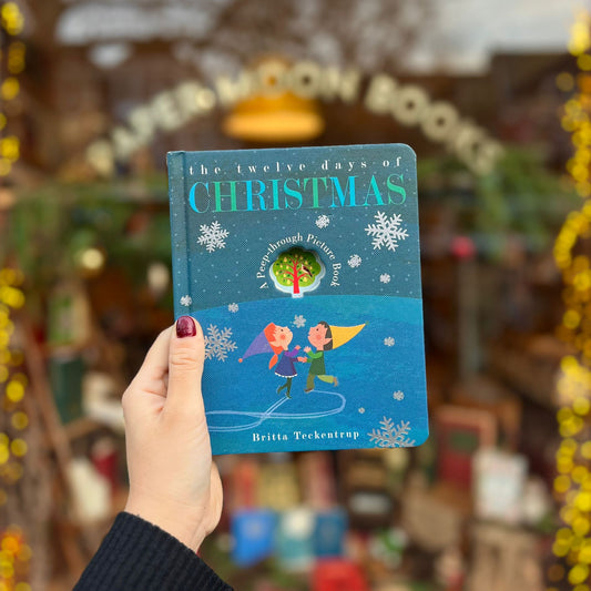 The Twelve Days Of Christmas A Peep-through Picture Book - Britta Teckentrup