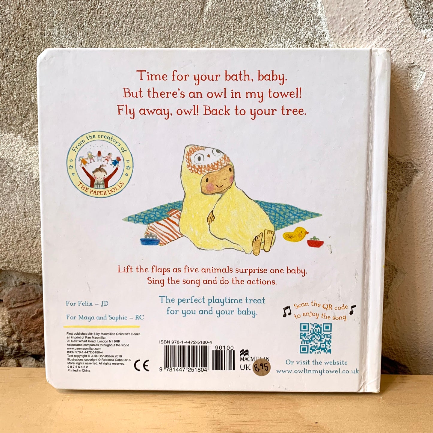 There's an Owl in My Towel – Julia Donaldson, Rebecca Cobb