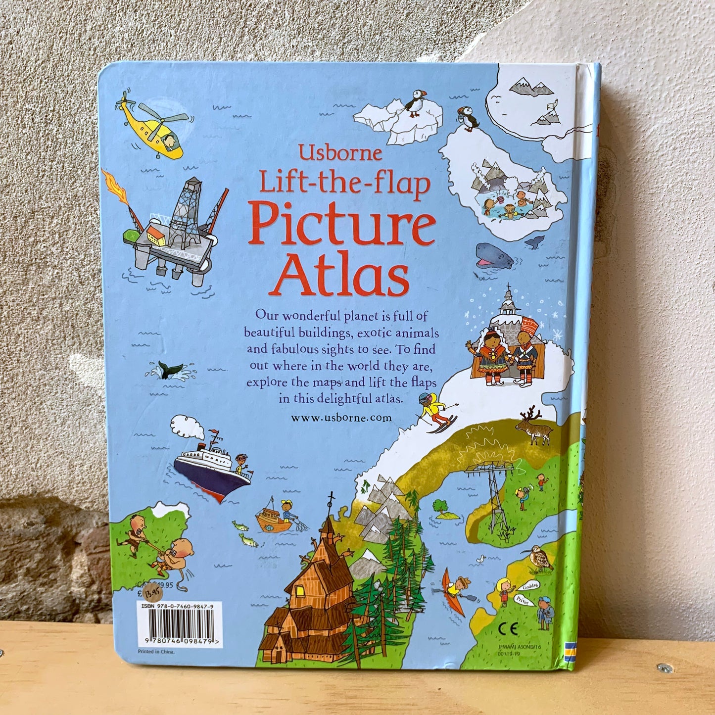 Usborne Lift-the-Flap Picture Atlas