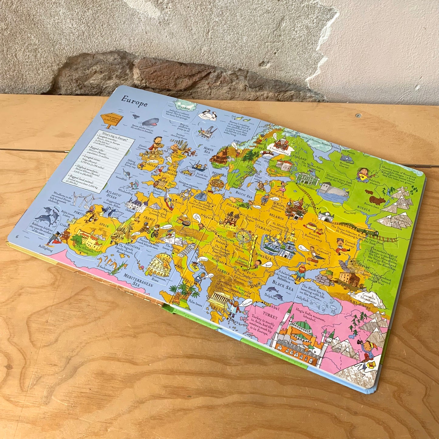 Usborne Lift-the-Flap Picture Atlas