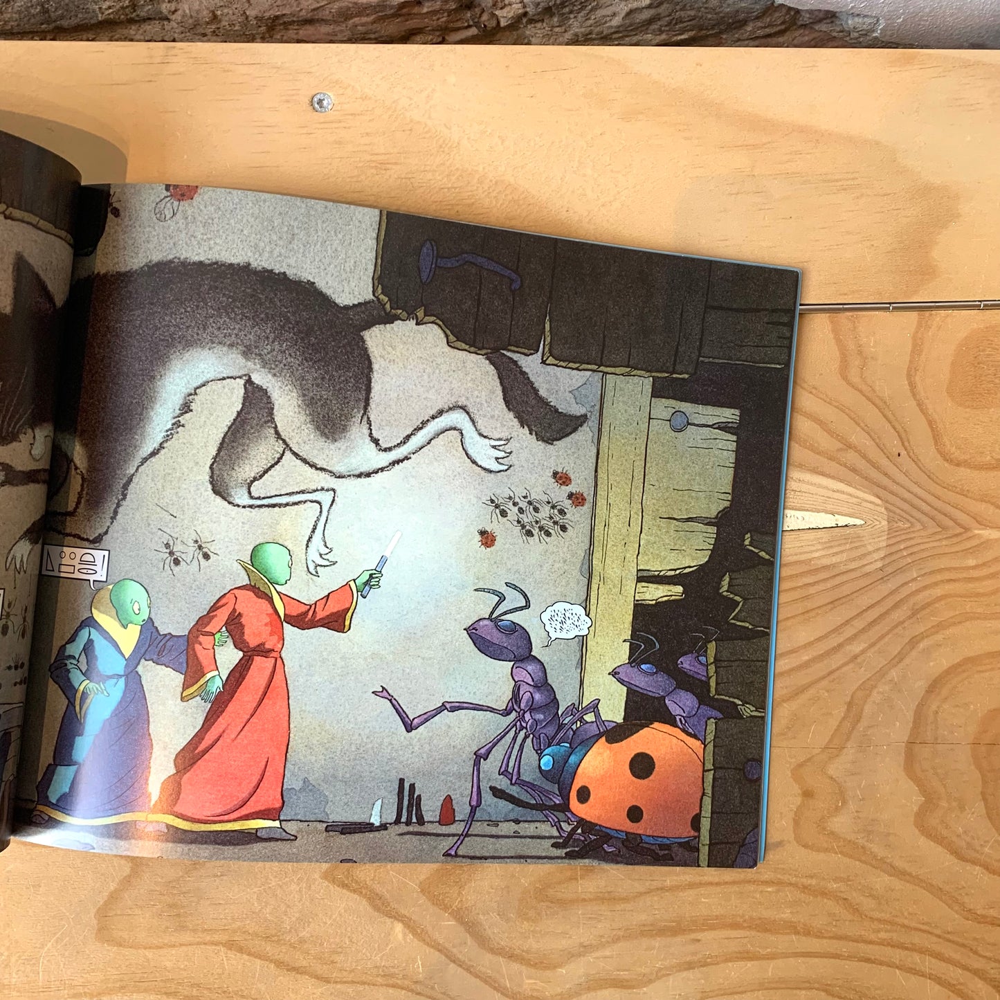 Mr Wuffles! – David Wiesner