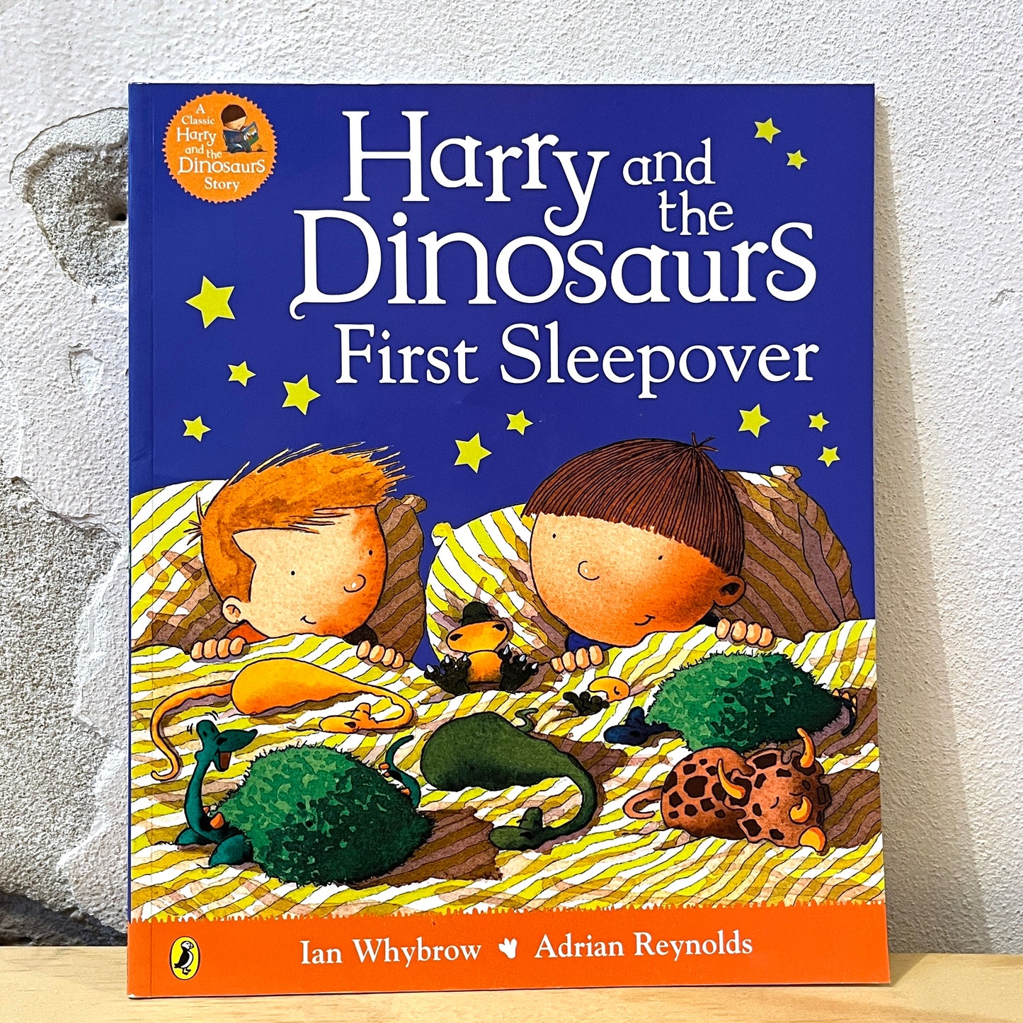 Harry and the Dinosaurs First Sleepover – Ian Whybrow, Adrian Reynolds