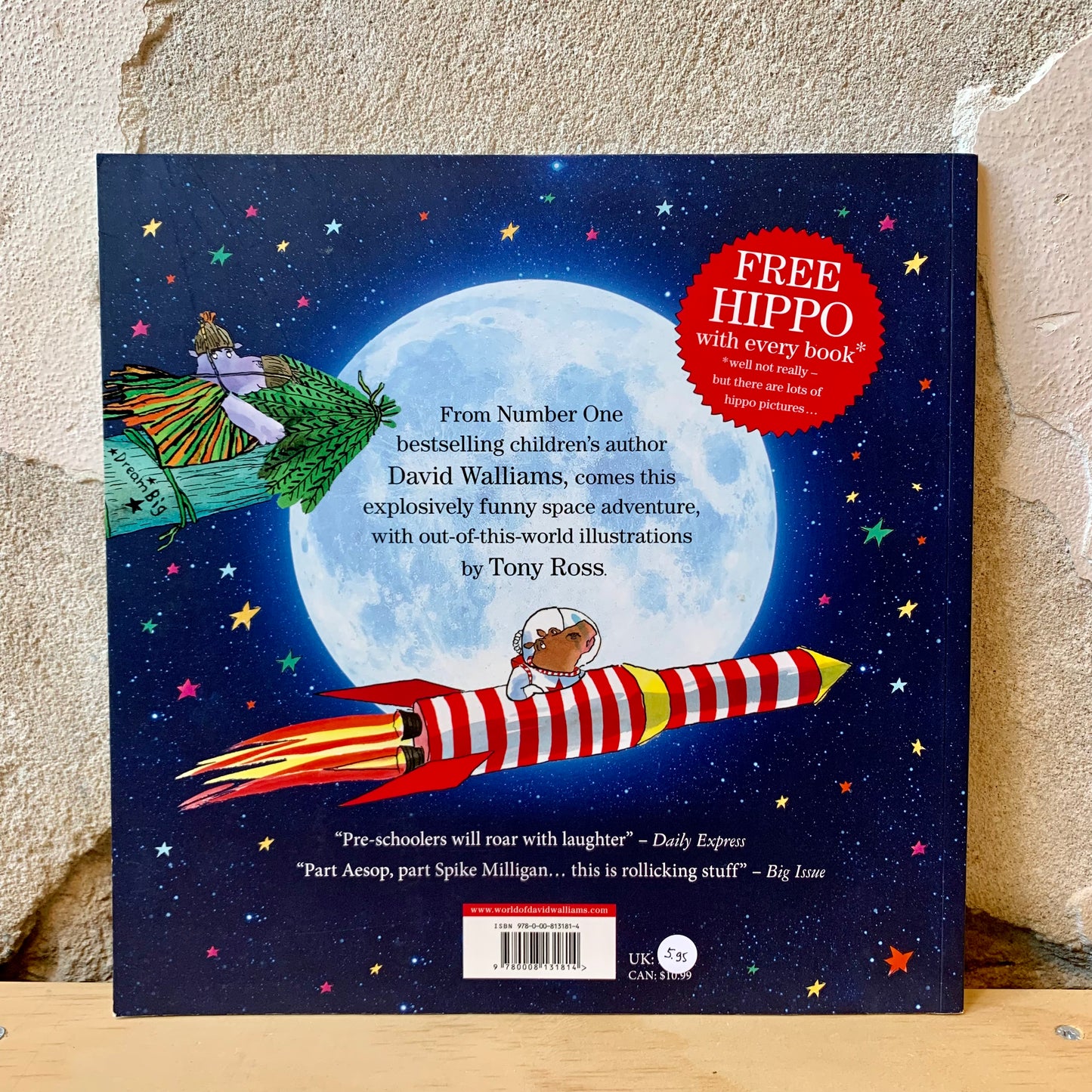 The First Hippo on the Moon – David Walliams