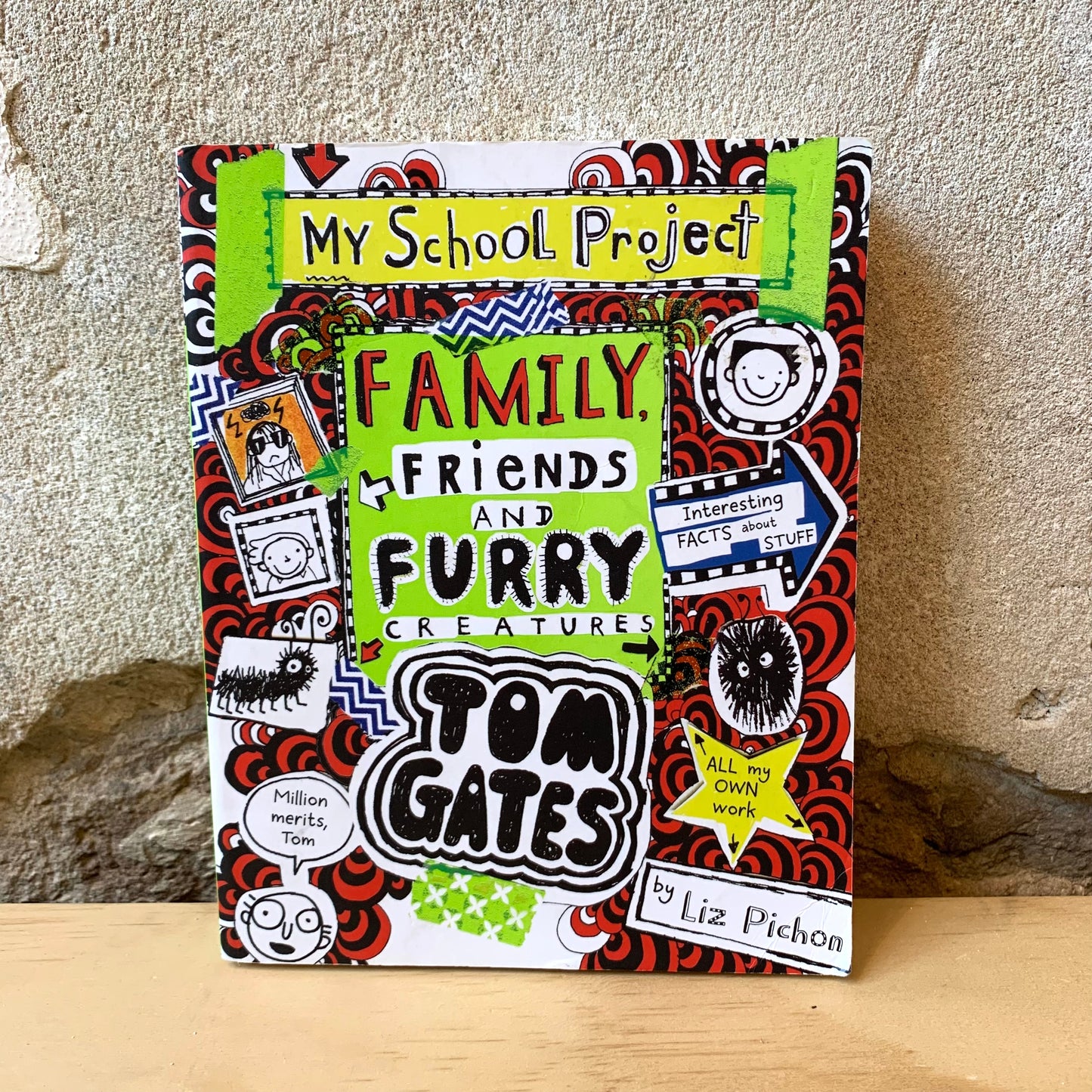 Tom Gates. Family, Friends and Furry Creatures: My School Project – Liz Pichon
