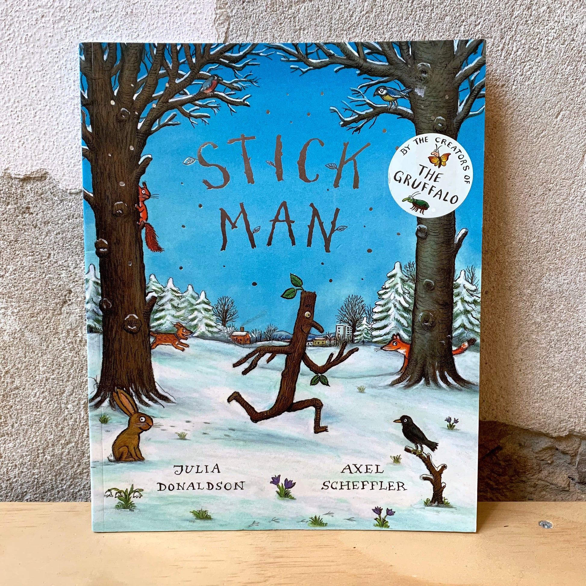 Stick Man Julia Donaldson Axel Scheffler Paper Moon Books stick-man-julia-donaldson-axel-scheffler-paper-moon-books